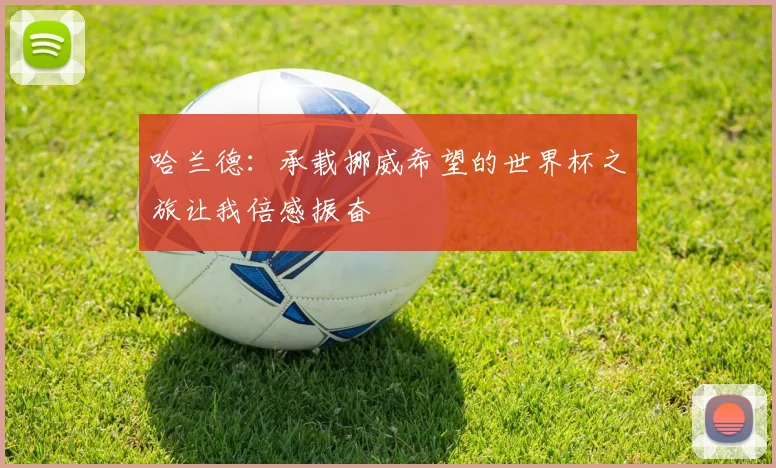 哈兰德:承载挪威希望的世界杯之旅让我倍感振奋
